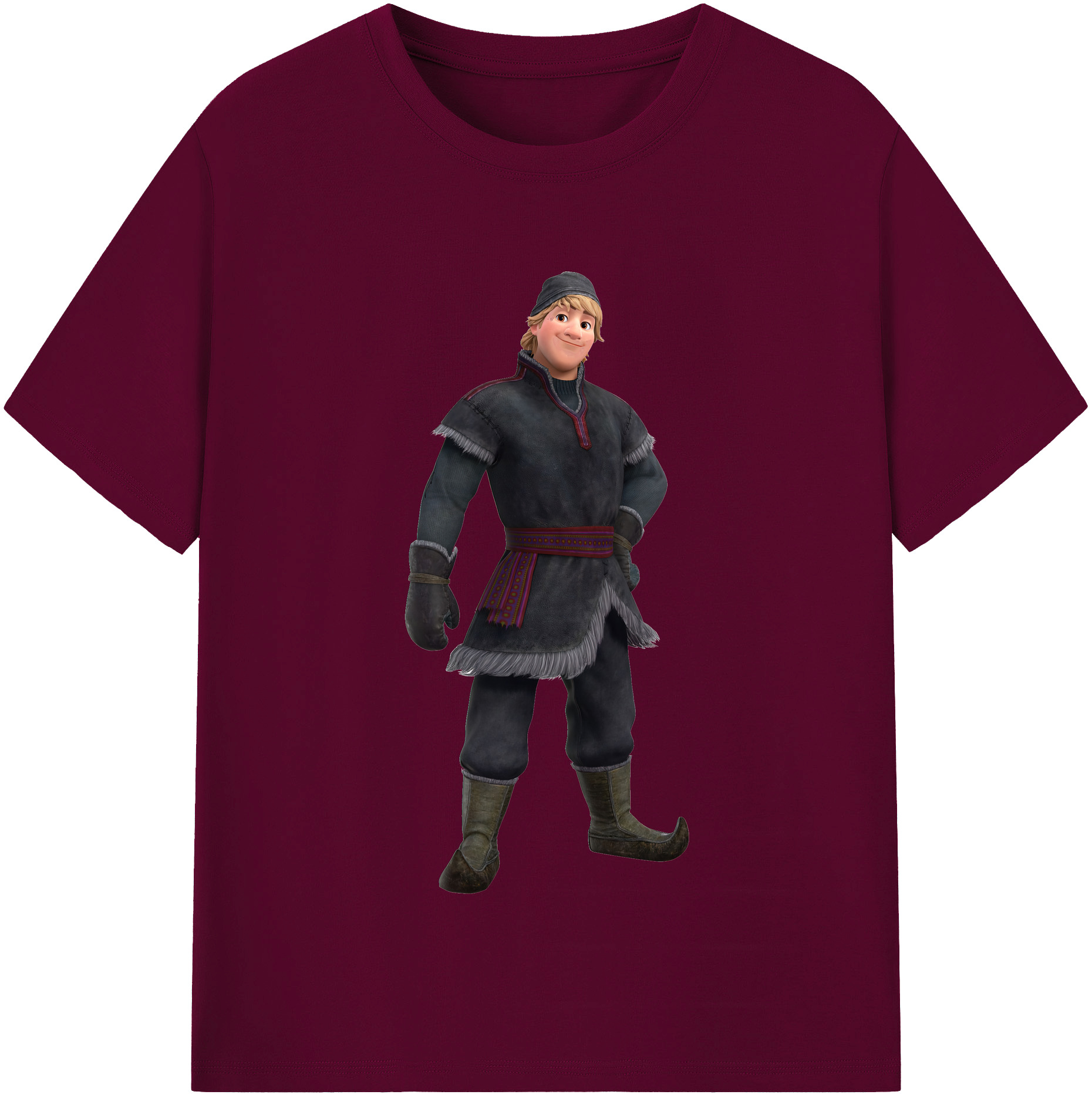 （画像用） アナと雪の女王 アンナ エルサ Frozen Anna Elsa レディースカジュアルプリントTシャツ（綿100％）